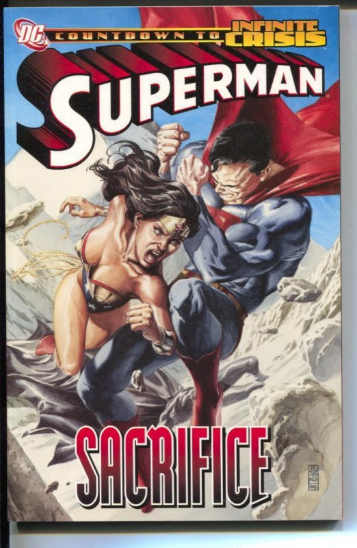 Superman: Sacrifice-Greg Rucka-TPB-trade, raw, ungraded comic book — front cover