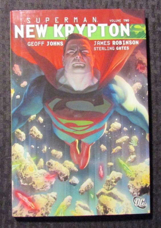 2009 Superman NEW Krypton v.1 Hc/dj Nm/vf 1st Printing DC Alex Ross Cover (DC Comics, 2009), raw comic book in NM condition — front cover