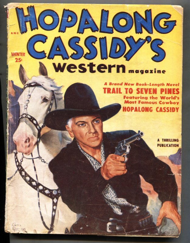 Hopalong Cassidy's Western #2 (1951), raw, ungraded comic book — front cover