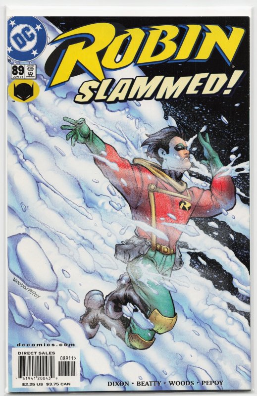 Robin #89 (DC Comics, 2001), raw, ungraded comic book — front cover
