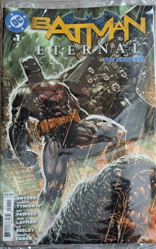 Batman Eternal #1 (2014), raw, ungraded comic book — front cover