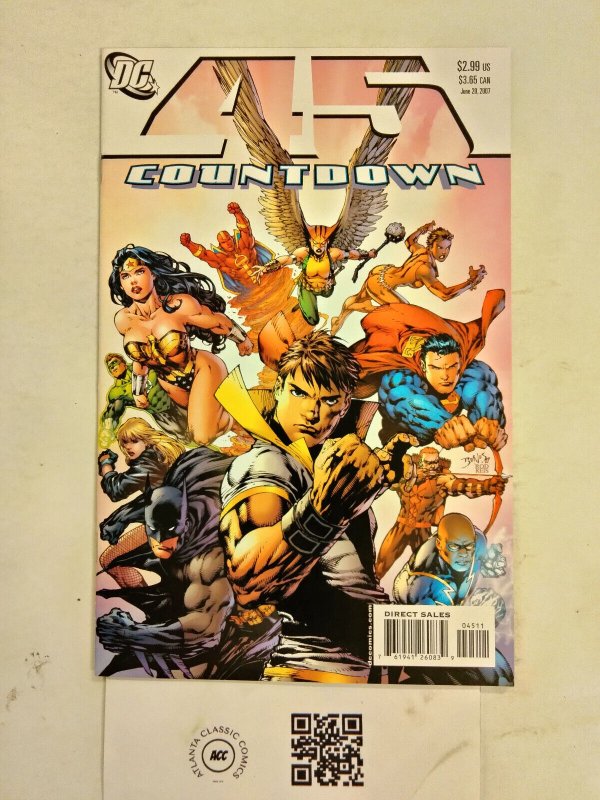 Countdown #45 (DC Comics), raw comic book in NM condition — front cover
