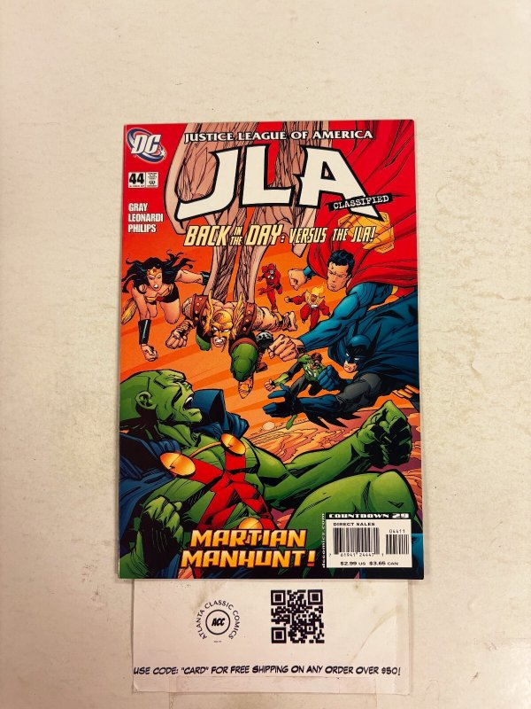 JLA Classified #44 (DC Comics), raw comic book in NM condition — front cover