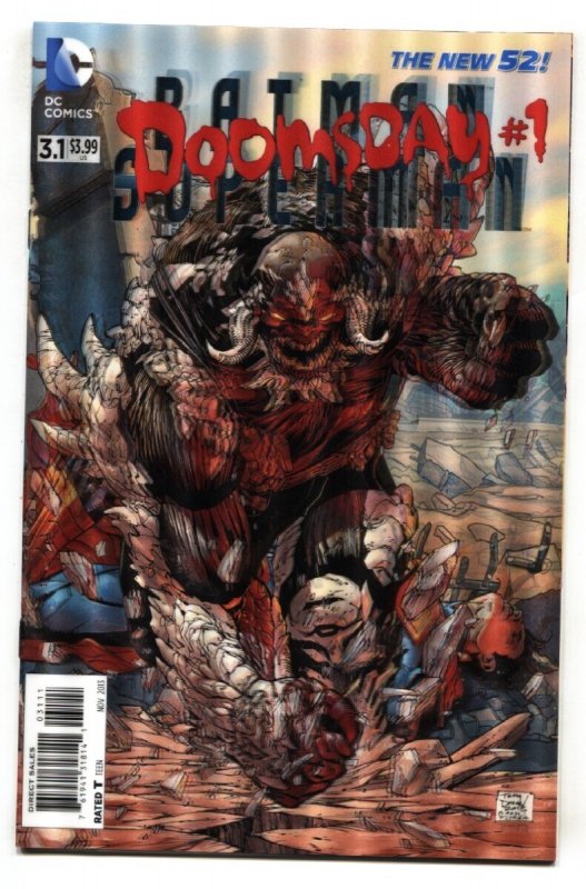 Batman Superman #3 - 2013 - DC - NM - Comic Book (DC Comics, 2013), raw comic book in NM condition — front cover