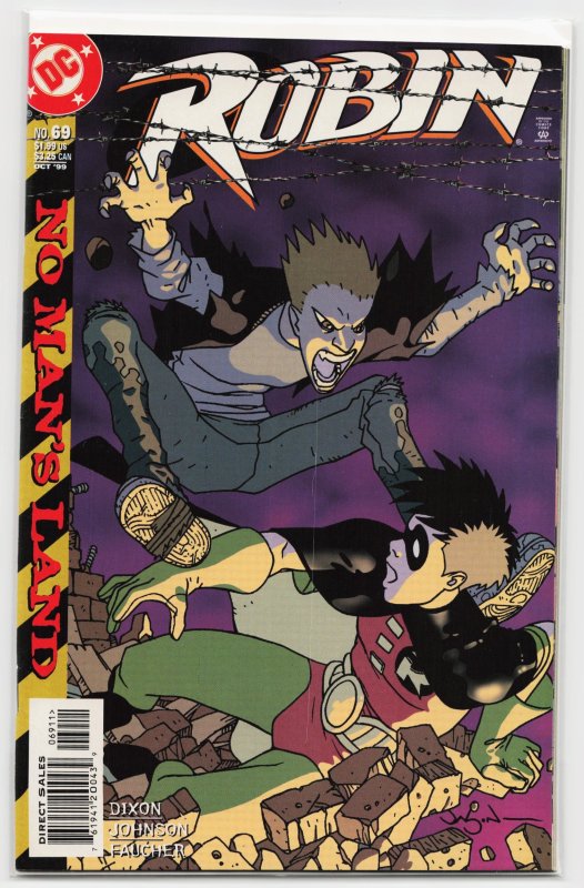 Robin #69 (DC Comics, 1999), raw, ungraded comic book — front cover