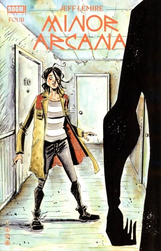 Minor Arcana #4 (Boom! Studios, 2024), raw comic book in NM condition — front cover