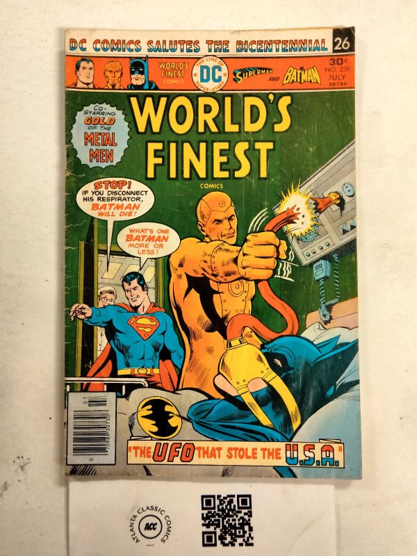 Worlds Fiest #239 (DC Comics), raw comic book in GD condition — front cover