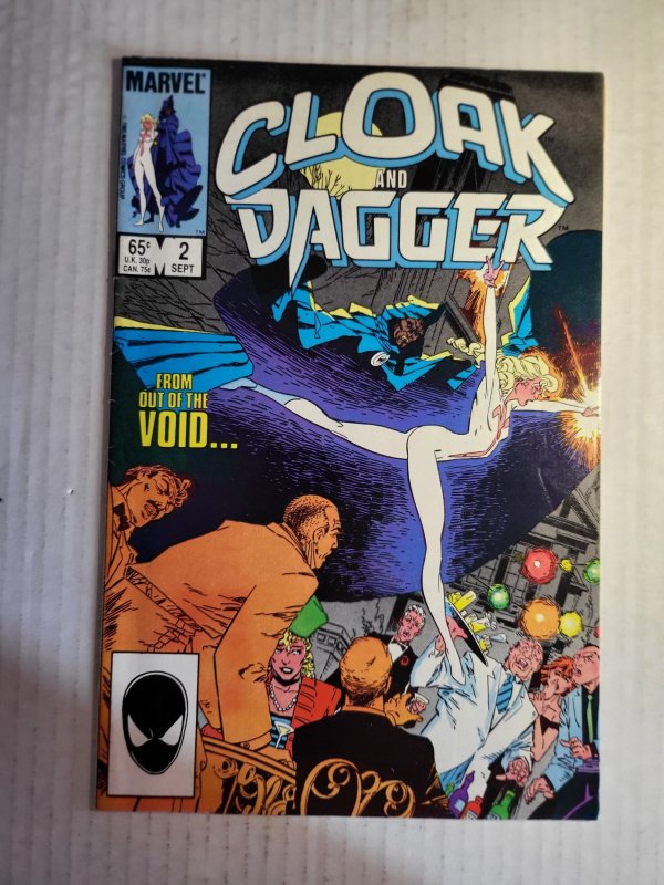 Cloak and Dagger #2 (1985), raw, ungraded comic book — front cover