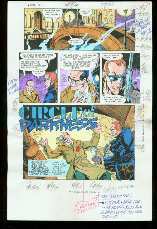 Robin III #5 (DC Comics), raw, ungraded comic book — front cover