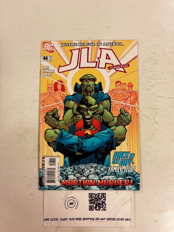 JLA Classified #46 (DC Comics), raw comic book in NM condition — front cover