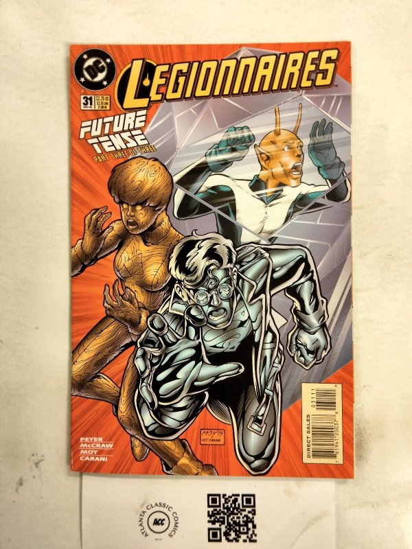 Legionnaires #31 (DC Comics), raw comic book in NM condition — front cover