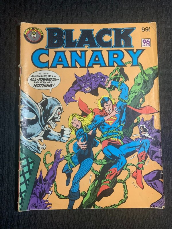 1982 Black Canary Murray Comics (1982), raw comic book in VG 3.0 condition — front cover