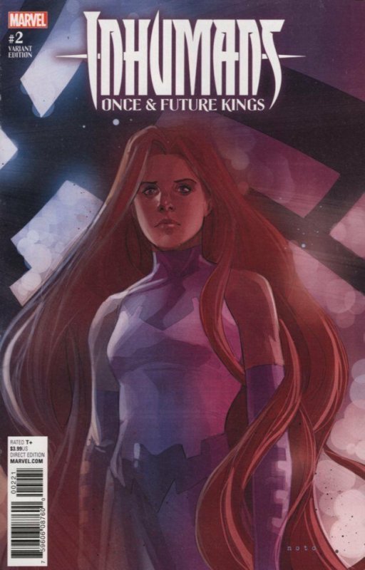 Inhumans Once and Future Kings #2 (2017), raw, ungraded comic book — front cover