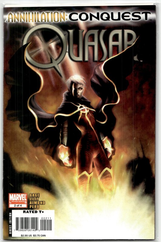 Annihilation: Conquest - Quasar #1 (2007), raw, ungraded comic book — front cover