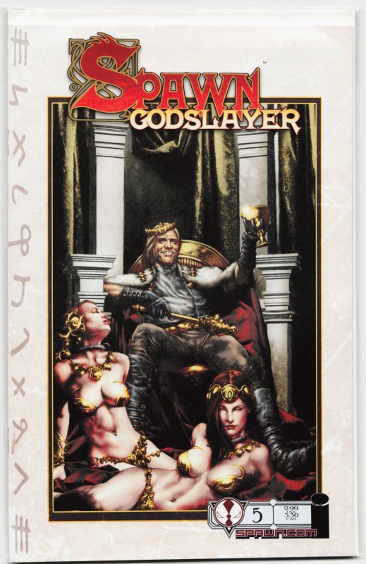 Spawn: Godslayer #5 (Image Comics, 2007), raw, ungraded comic book — front cover