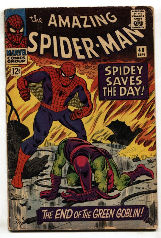 Amazing Spider-Man #40 (Marvel Comics, 2024), raw, ungraded comic book — front cover