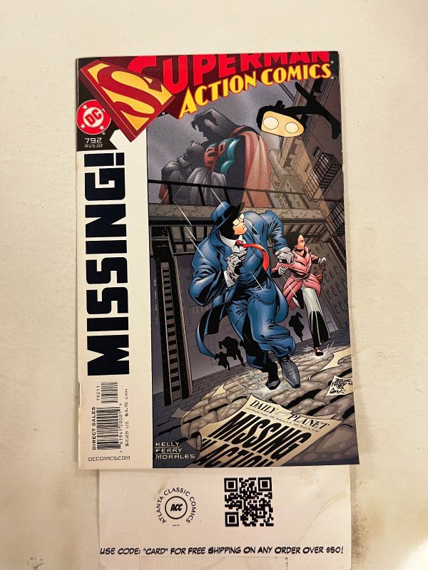 Superman Action Comics #792 (DC Comics), raw comic book in NM condition — front cover