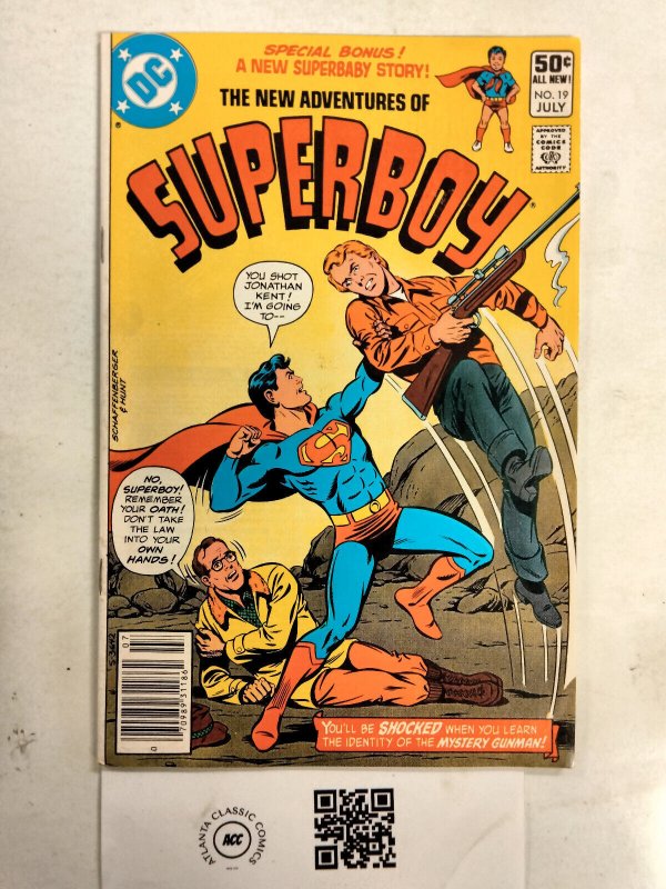 Superboy #19 (DC Comics), raw comic book in NM condition — front cover