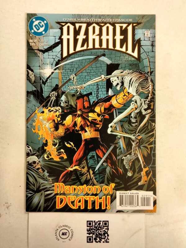 Azrael #29 (DC Comics), raw comic book in NM condition — front cover