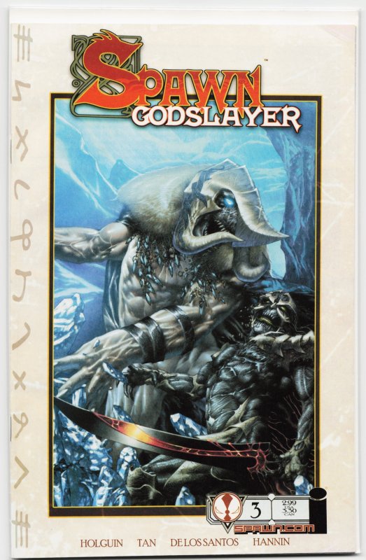 Spawn: Godslayer #3 (Image Comics, 2007), raw, ungraded comic book — front cover