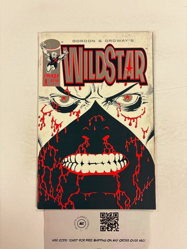 Wildstar #1, raw comic book in VF condition — front cover