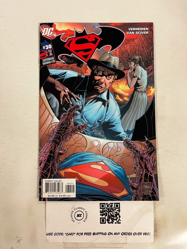 Batman Superman #30 (DC Comics), raw comic book in NM condition — front cover