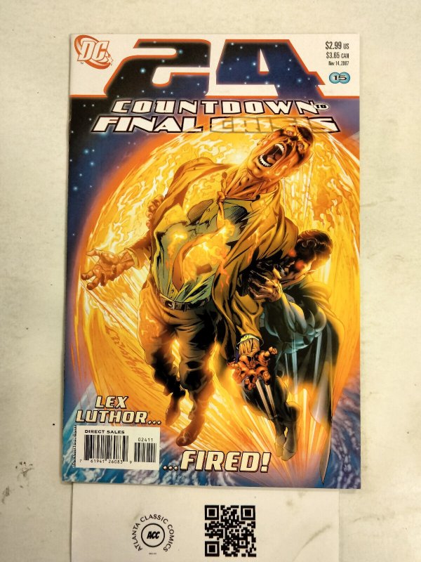 Countdown #24 (DC Comics), raw comic book in NM condition — front cover