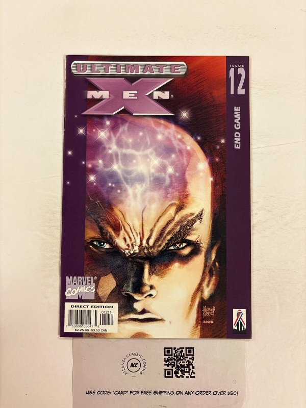 Ultimate X-Men #12 (Marvel Comics, 2002), raw comic book in NM condition — front cover