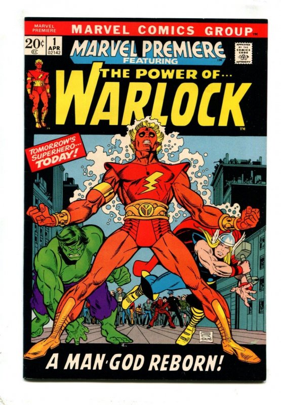 Marvel Premiere #1 (Marvel Comics, 1972), raw comic book in 8.0 condition — front cover