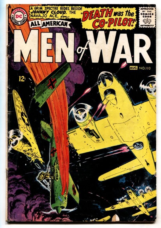 All-American Men of War #110 (DC Comics), raw, ungraded comic book — front cover