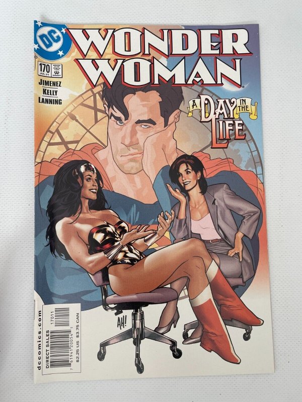 Wonder Woman #170 (DC Comics), raw comic book in NM condition — front cover