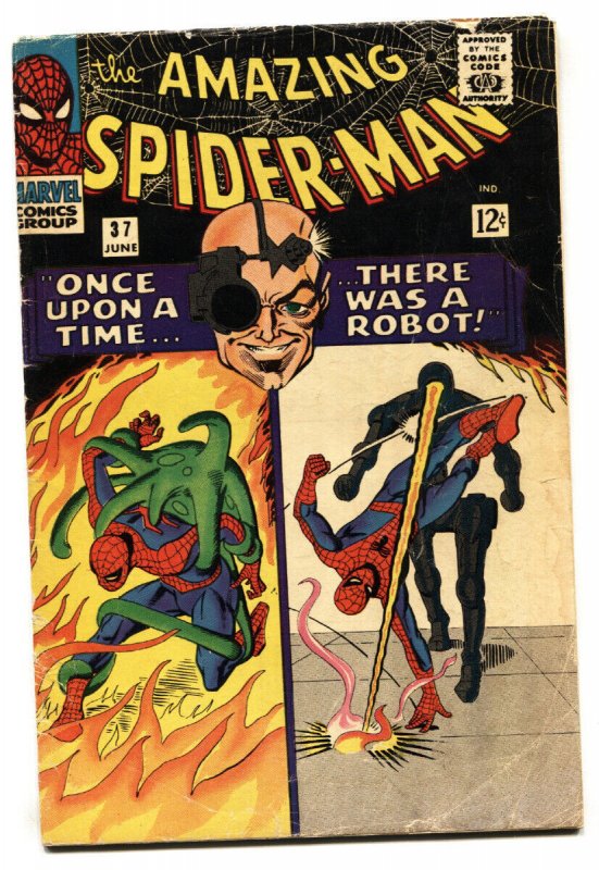 Amazing Spider-Man #37 (Marvel Comics), raw, ungraded comic book — front cover
