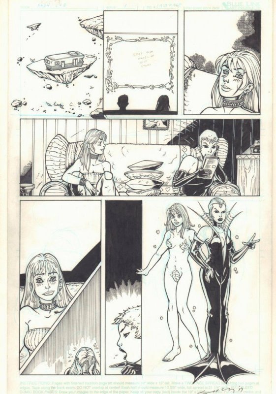 From Heaven and Hell #1, raw, ungraded comic book — front cover