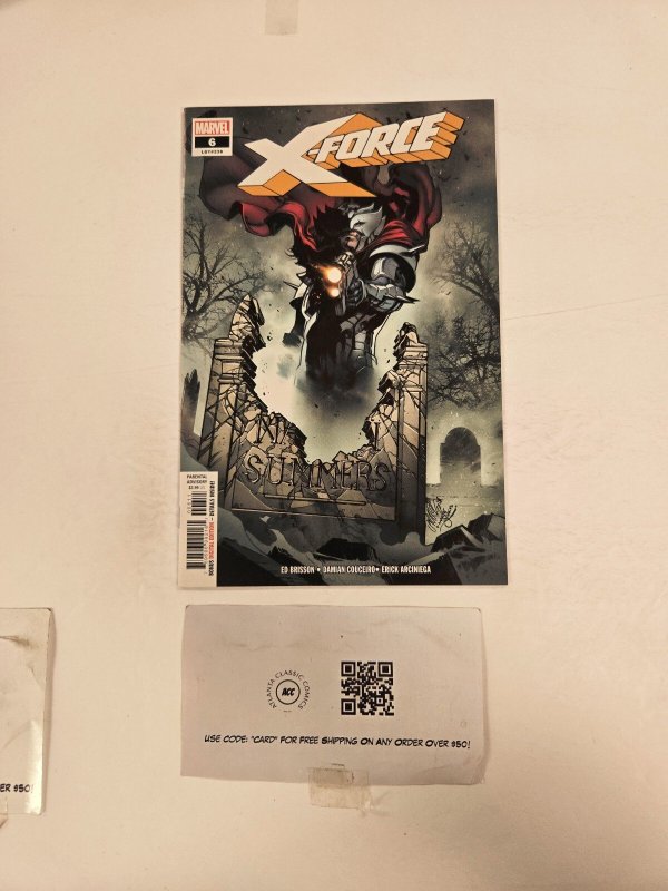 X-Force #6 (Marvel Comics), raw comic book in NM condition — front cover