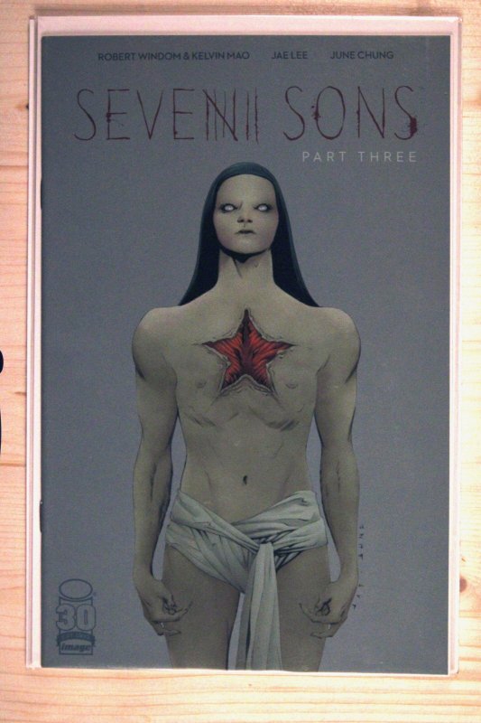 Seven Sons #3 (2022), raw comic book in NM+ 9.6 condition — front cover