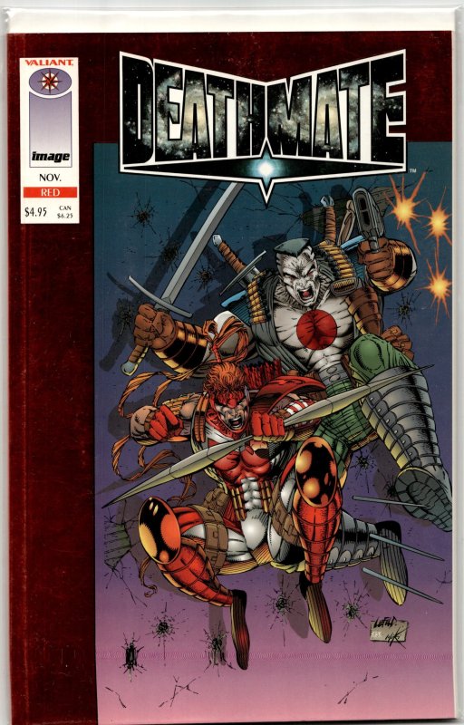 Deathmate #5 (Image Comics, 1993), raw, ungraded comic book — front cover
