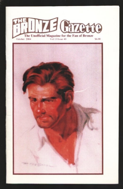 Bronze Gazette #40, raw, ungraded comic book — front cover