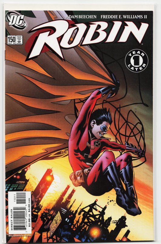 Robin #150 (DC Comics, 2006), raw, ungraded comic book — front cover