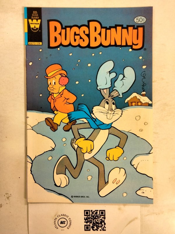 Bugs Bunny #225 (Gold Key), raw comic book in NM condition — front cover