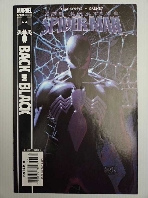 The Amazing Spider-Man #539 (Marvel Comics, 2007), raw, ungraded comic book — front cover