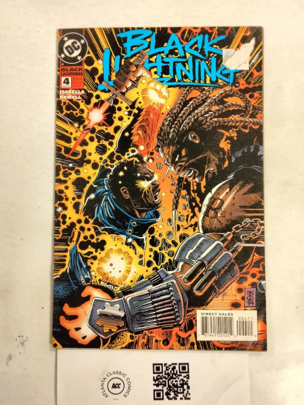 Black Lightning #4 (DC Comics, 1977), raw comic book in VG condition — front cover