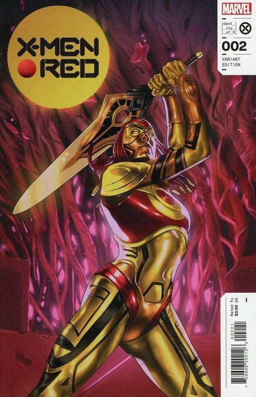 X-Men Red #2 (Marvel Comics, 2022), raw comic book in NM condition — front cover
