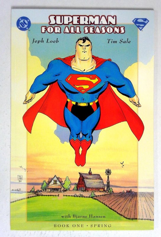 Superman for All Seasons #1 (DC Comics, 1998), raw comic book in NM- condition — front cover