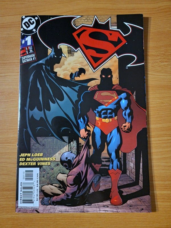 Superman / Batman #1 (DC Comics, 2003), raw comic book in NM condition — front cover