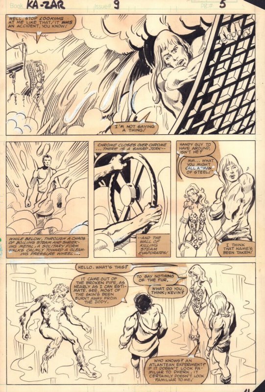 Ka-Zar the Savage #9 (1981), raw, ungraded comic book — front cover