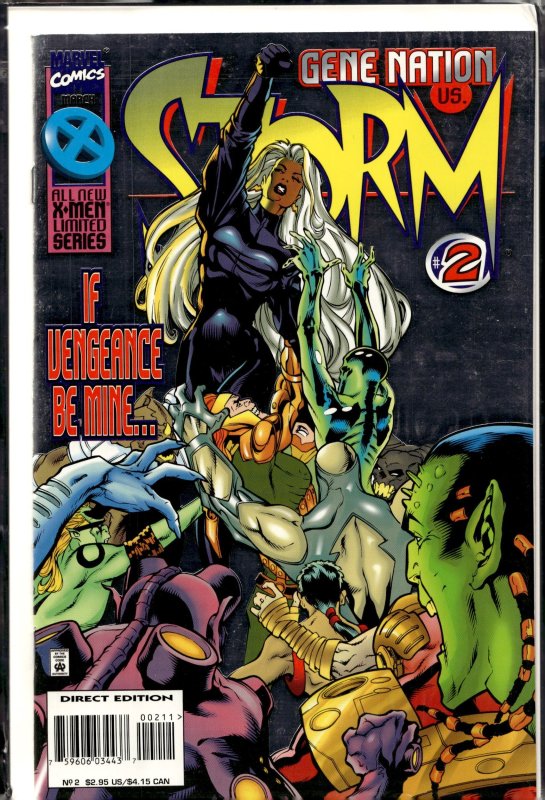 Storm #2 (1996), raw, ungraded comic book — front cover