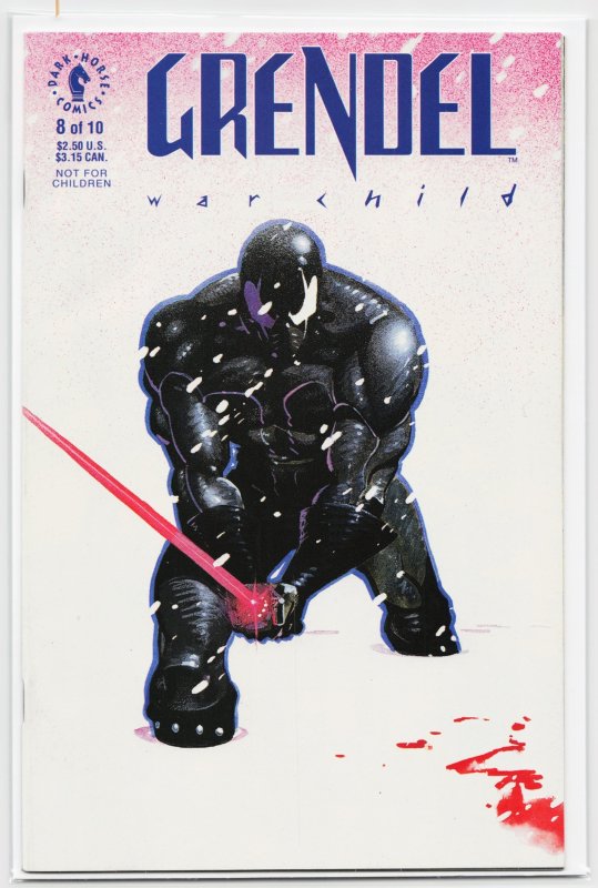 Grendel: War Child #8 (Dark Horse Comics, 1993), raw, ungraded comic book — front cover