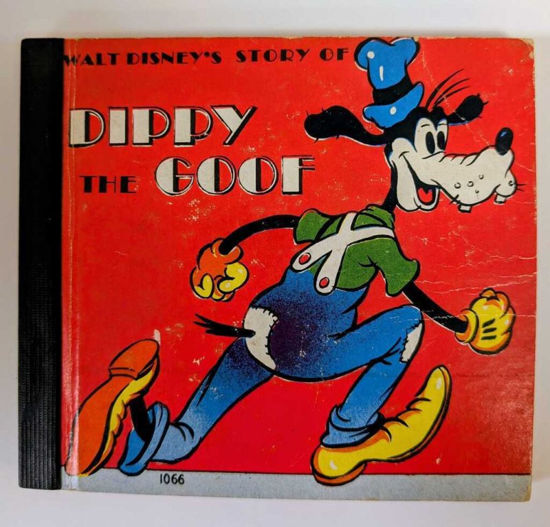 Walt Disney's Story of Dippy the Goof (1938) (1938), raw, ungraded comic book — front cover