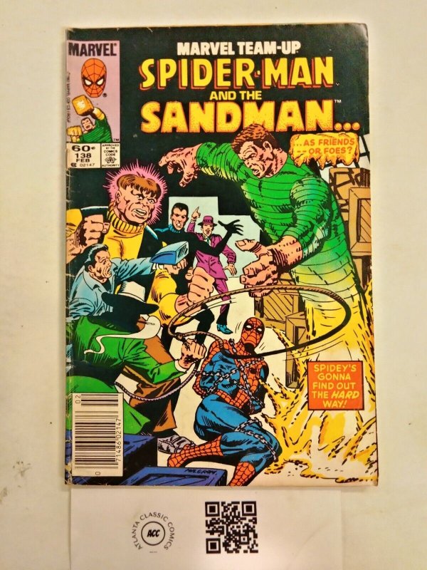 Marvel Team-Up #138 (Marvel Comics), raw comic book in NM condition — front cover