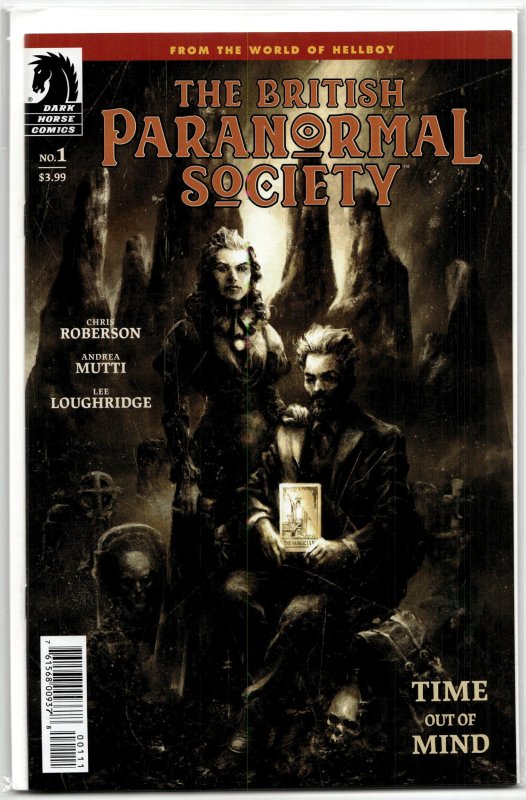 The British Paranormal Society: Time Out of Mind #1 (2022), raw, ungraded comic book — front cover